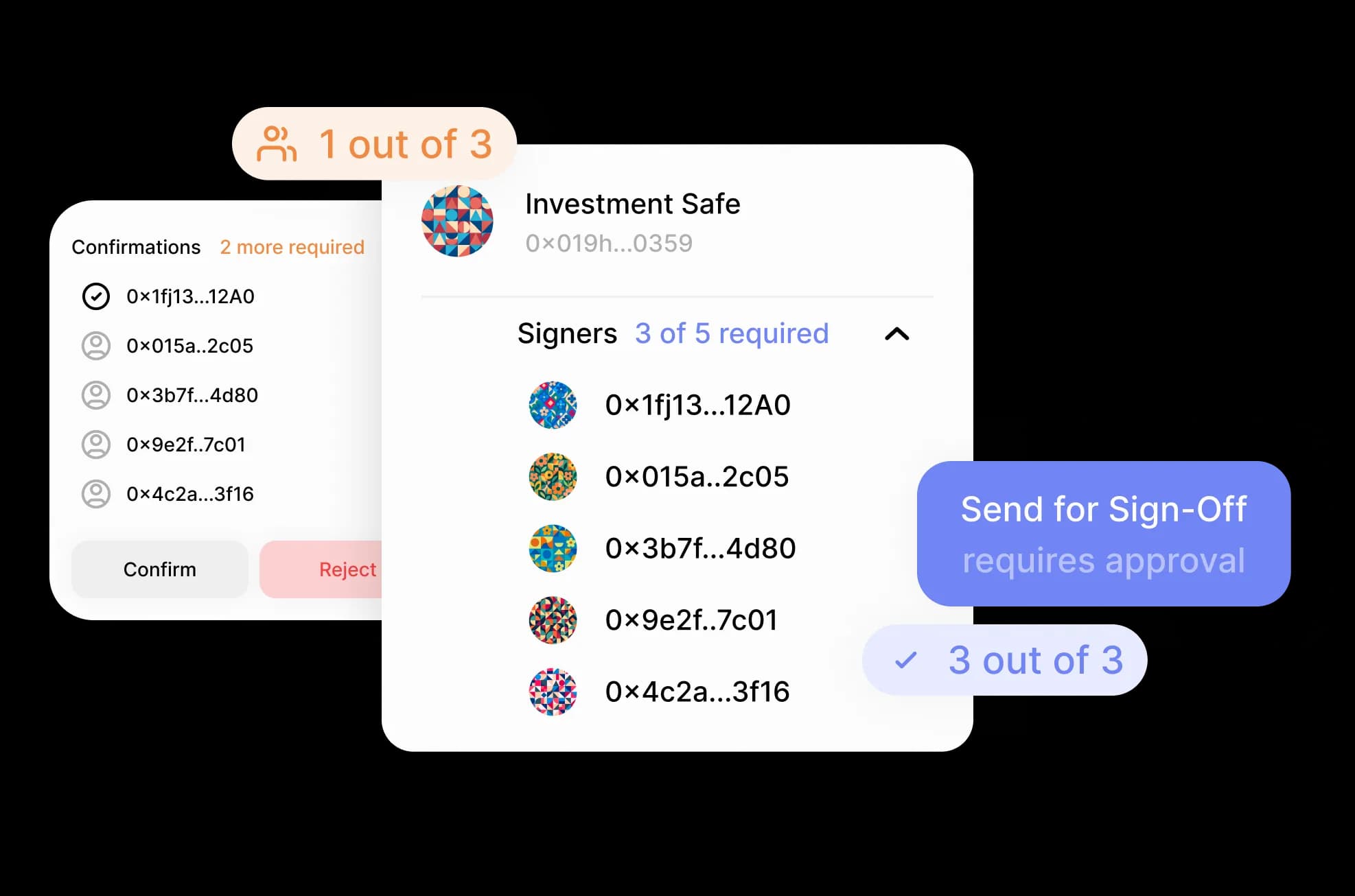 Transaction management interface
